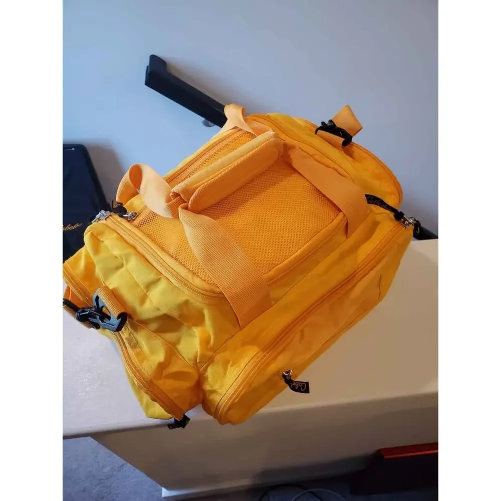 Cabela’s Yellow Utility Duffel Bag – Travel/Gym/Outdoor Gear